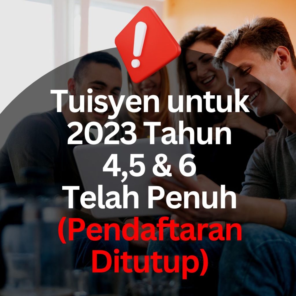 Pendaftaran Tuisyen Bijakmath 2023 Ditutup