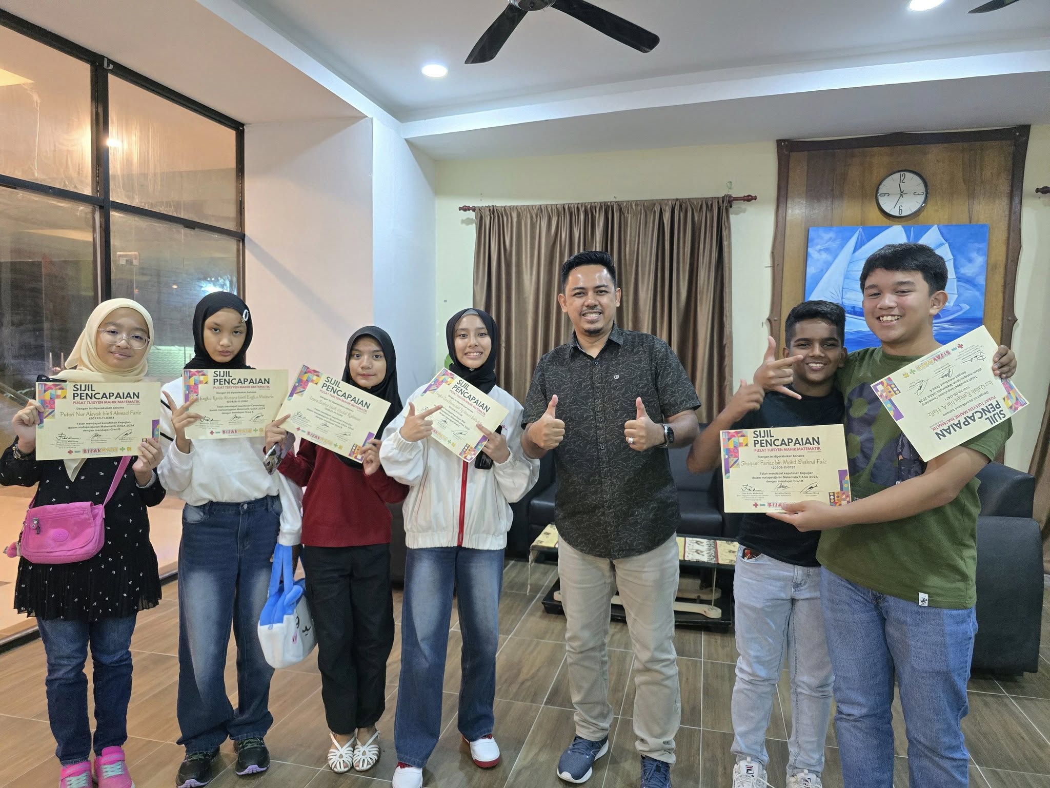 Sesi Penyampaian Sijil BijakMath