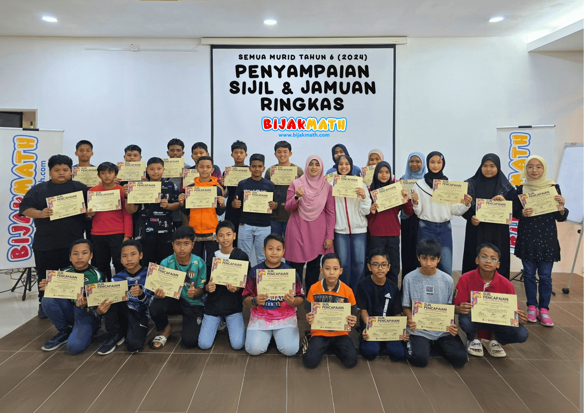 Sesi Penyampaian Sijil BijakMath