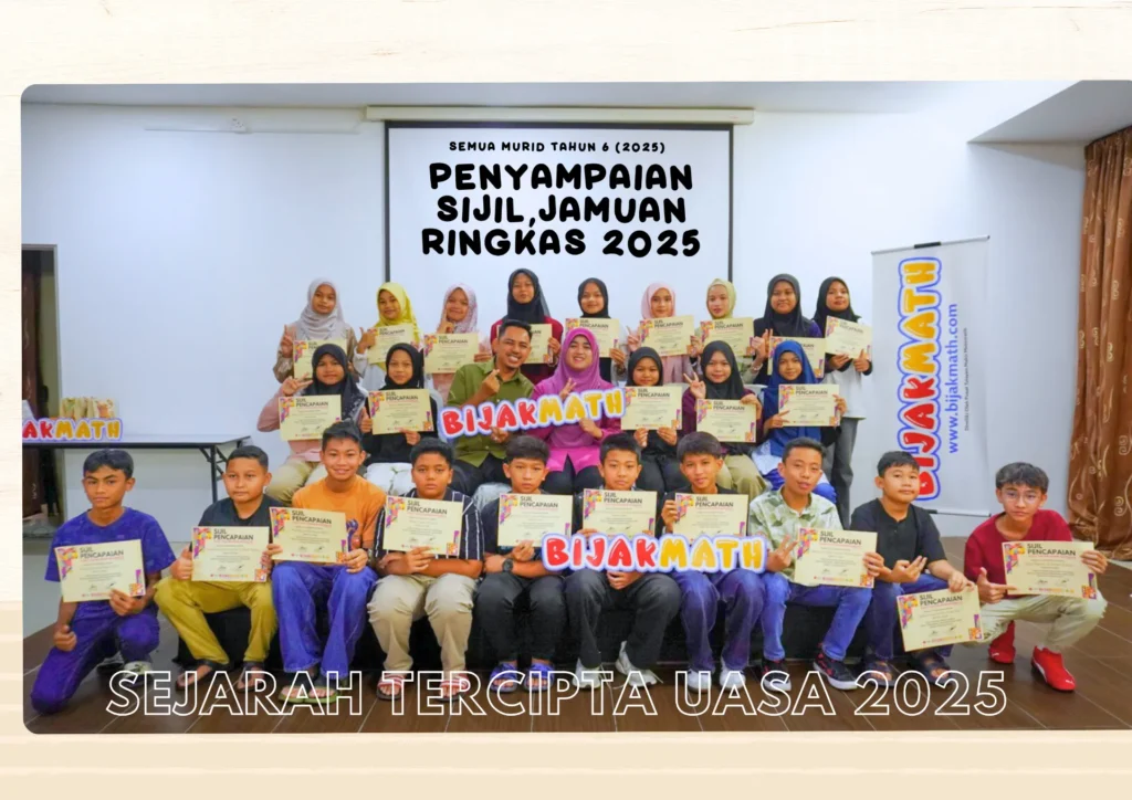Penyampaian Sijil UASA BijakMath 2025