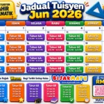 Jadual Pembelajaran BijakMath Jun 2026