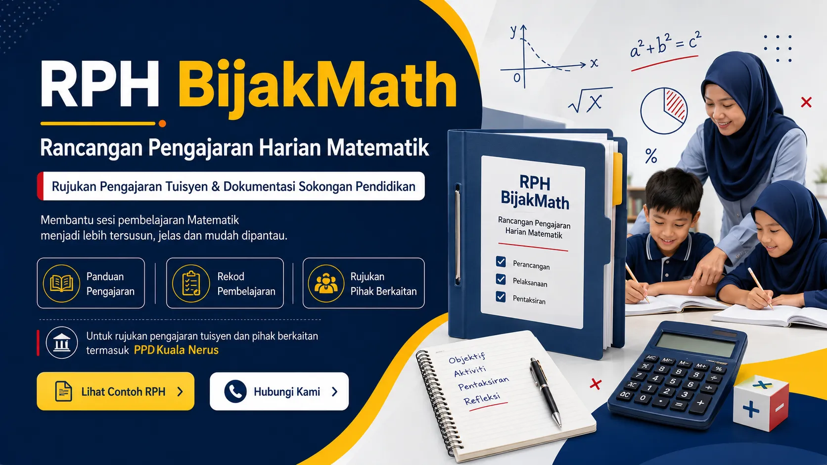 RPH BijakMath - Rancangan Pengajaran Harian Matematik