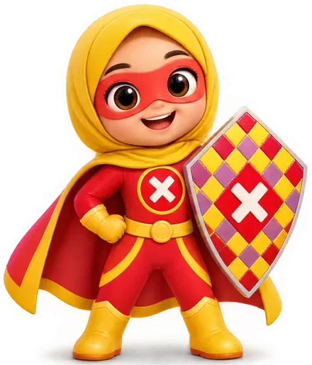 Superhero Kaedah Lattice: Kaedah menyelesaikan soalan operasi darab