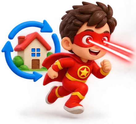 Superhero LASERU: Kaedah Lari Sekeliling Rumah untuk selesaikan masalah perimeter