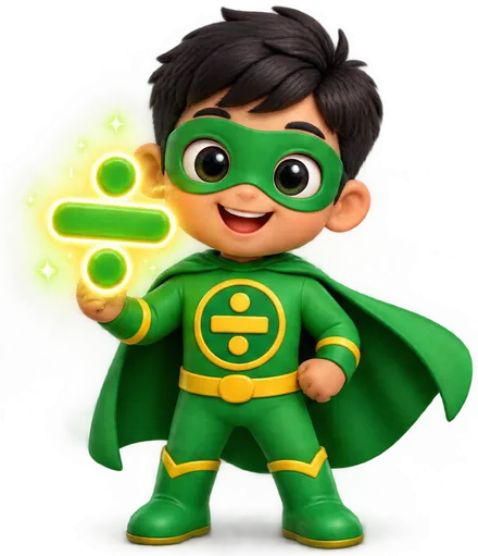 Superhero Suur: Kaedah untuk operasi bahagi yang lebih mudah dan teratur